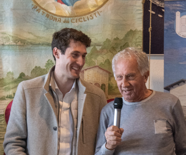 Filippo Conca e Gianni Motta al Premio Madonna del Ghisallo 2025